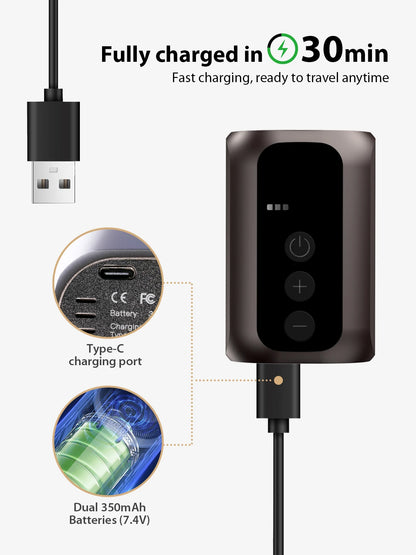 Ride Solutions A5 Mini Electric Bike Pump