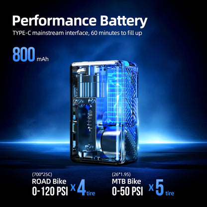 Ride Solutions AM6 Pro Electric Bike Pump