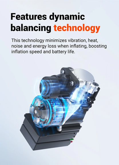 Ride Solutions X1 Mini Electric Bike Pump