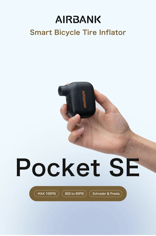 AIRBANK AS100 Mini Electric Bike Pump