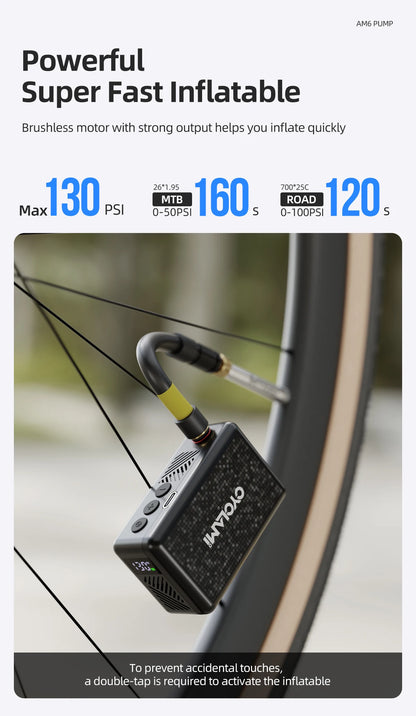 Ride Solutions AM6 Pro Electric Bike Pump