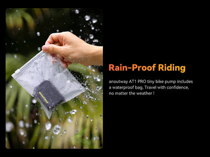 Ride Solutions AT1 Pro Mini Electric Bike Pump