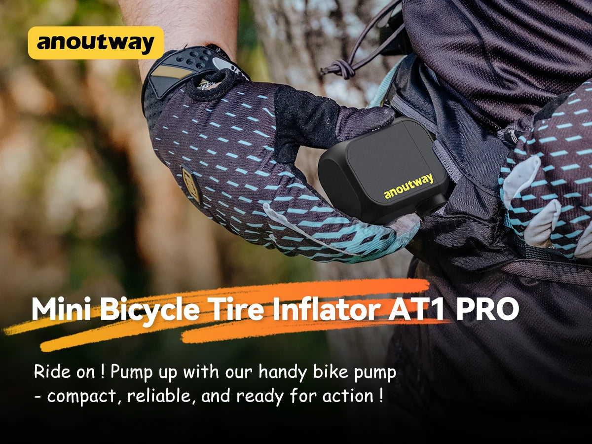 Ride Solutions AT1 Pro Mini Electric Bike Pump